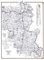 Mainette County, Wisconsin State Atlas 1956 Highway Maps